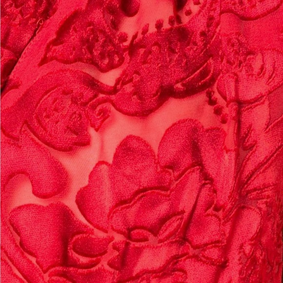 Alice + Olivia Sleeveless Silk Burnout Top - Picture 4 of 6